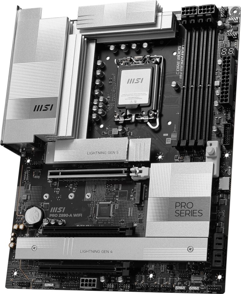 MSI PRO Z890-A WIFI7 DDR5 HDMI-TYPEC PCIE 5.0 1851p ATX