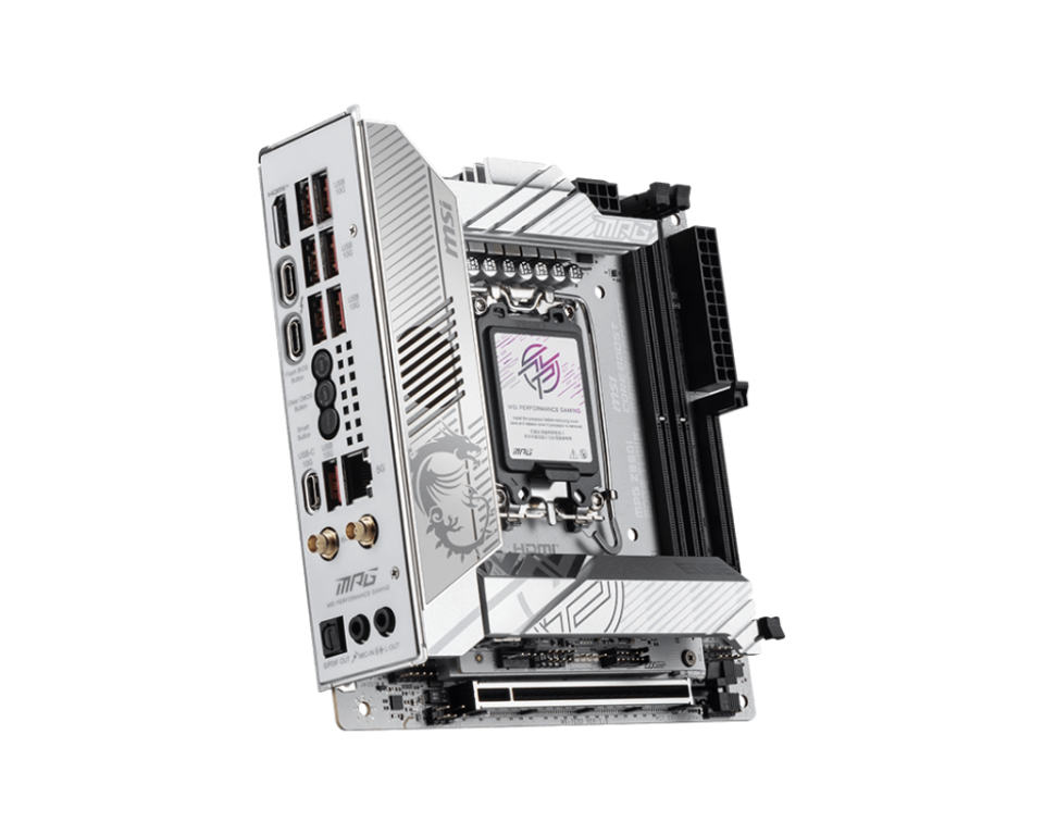 MSI MPG Z890I EDGE TI WIFI7 DDR5 HDMI-TYPEC PCIE 5.0 1851p mITX Beyaz