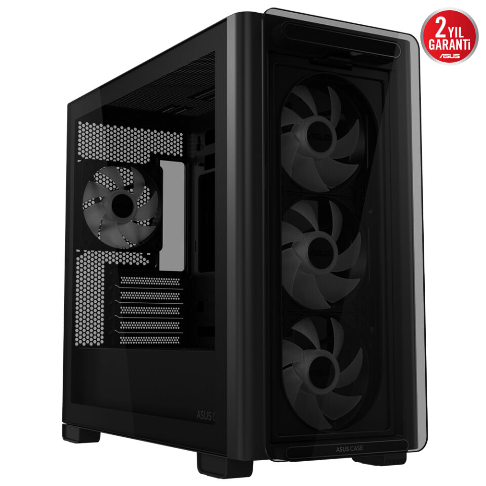 ASUS A23 PLUS TG ARGB Gaming Mid Tower PC Kasası /  90DC00K0-B19010