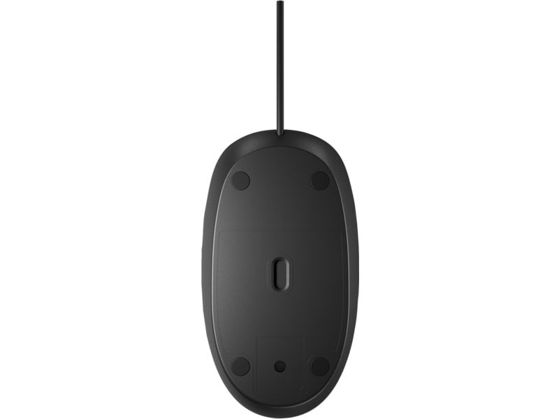 HP 125 Kablolu Optik Mouse Siyah - 265A9UT