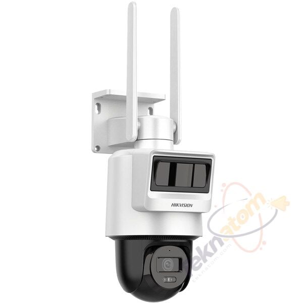 HIKVISION 4MP PT Speed Dome 2.8mm Pan-Tilt Solar IP Kamera (4G Sim Kart Destekli) DS-2DE2C400IWG-K/4G/C09S20