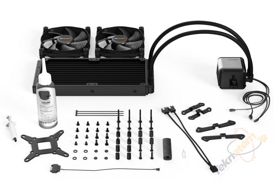 BE QUIET 240mm Silent Loop 2 BW010 Sıvı Soğutucu AM5-1700p işlemci Fanı