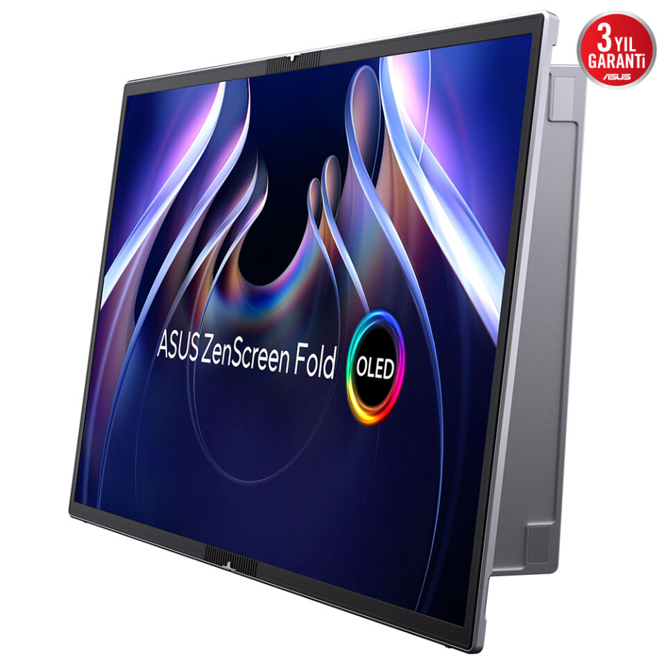 ASUS 17.3'' OLED ZenScreen MQ17QH 0.2MS 60HZ mini HDMI-TYPEC Katlanabilir Taşınabilir Monitör 2560x1920