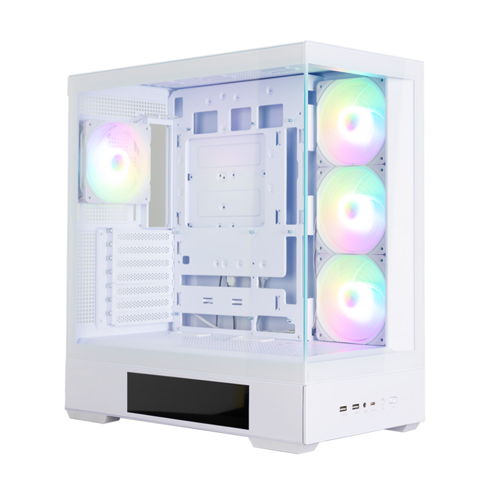 ZALMAN P40 DS WHITE Gaming Mit-Tower PC Kasası Beyaz