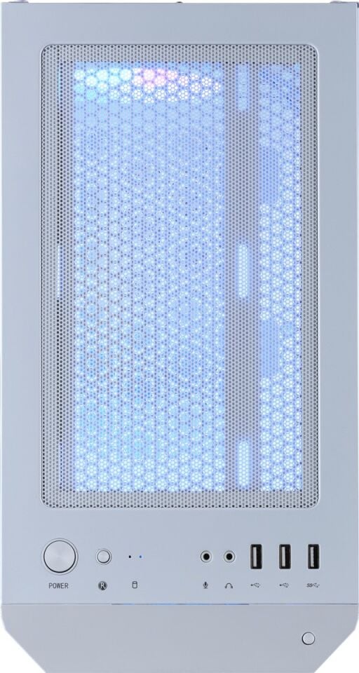 MSI MAG FORGE M100R WHITE Gaming Micro-Tower PC Kasası Beyaz