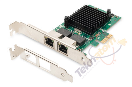 DIGITUS 2port DN-10132 Gigabit PCIe Ethernet