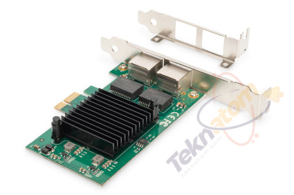 DIGITUS 2port DN-10132 Gigabit PCIe Ethernet