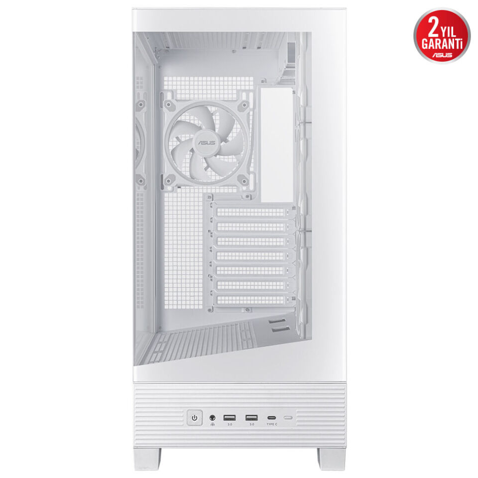 ASUS A31 PLUS TG ARGB WHITE Gaming Mid-Tower PC Kasası Beyaz / 90DC00R3-B19000