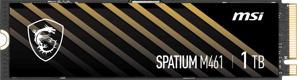 MSI 1TB SPATIUM M461 5000-3200MB/s M2 NVME GEN4 Disk