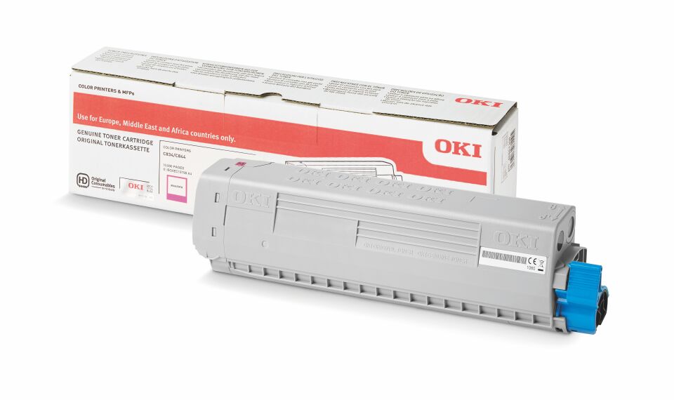 OKI 46861306 C834/C844 Macenta Yüksek Kapasiteli Orijinal Toner 10.000 Sayfa